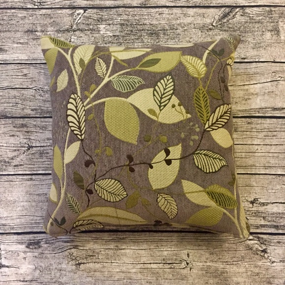 Other - Taupe/Green Throw Pillow